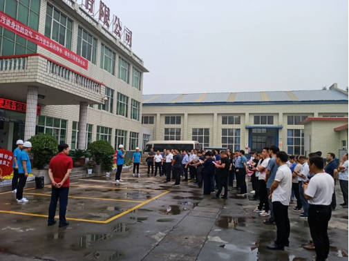 鄭州市生態(tài)環(huán)境局各位領(lǐng)導(dǎo)蒞臨我司調(diào)研綠色環(huán)保引領(lǐng)工作開(kāi)展情況