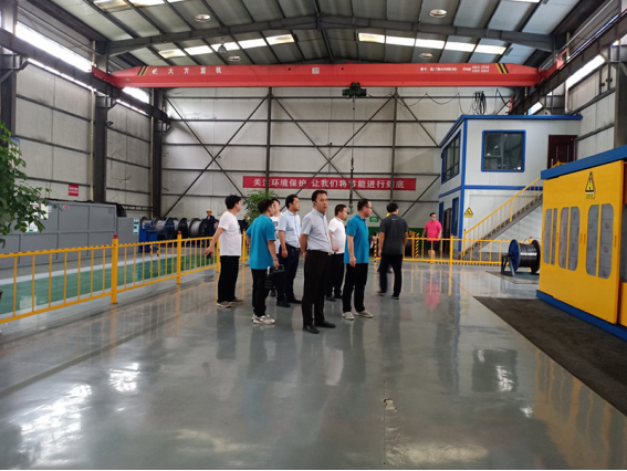 2020年7月21日康店鎮(zhèn)路書記暨康店企業(yè)家到我公司參觀指導(dǎo)